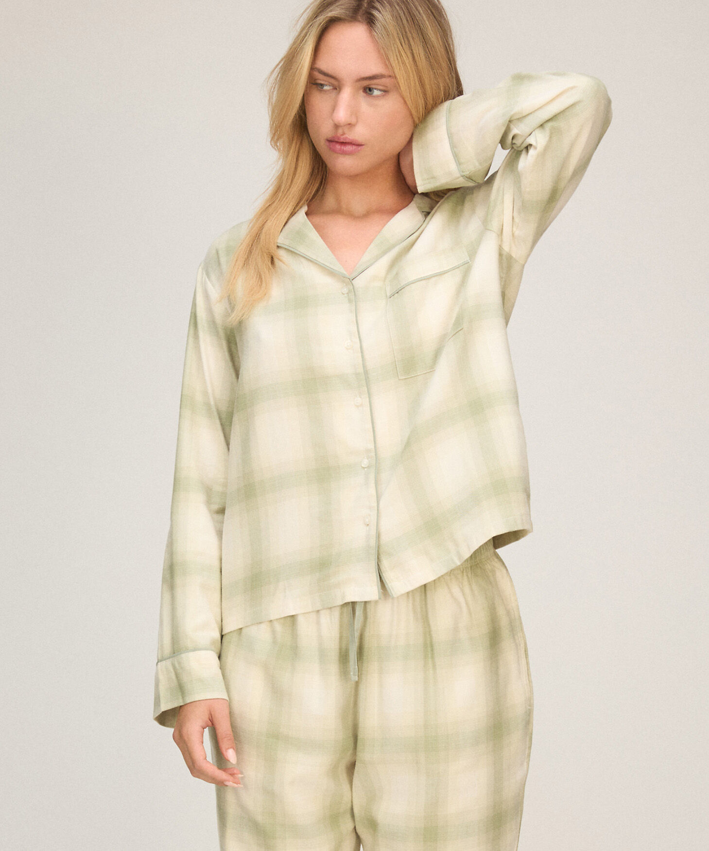 Pyjamasjacka Longsleeve Woven