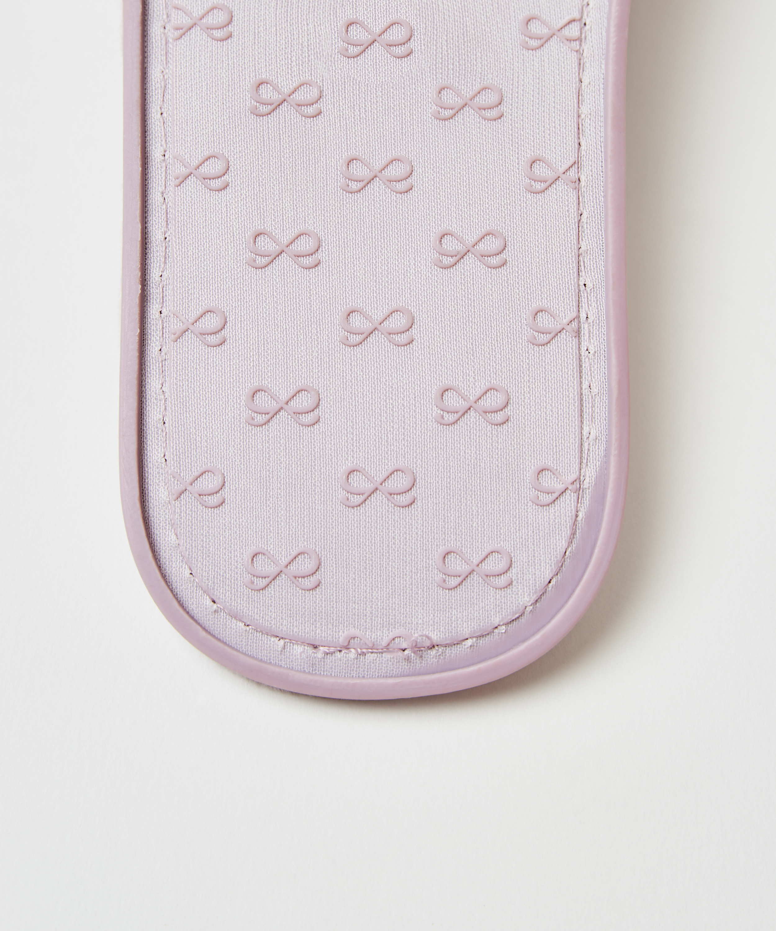 Knyttofflor av velour, Lila, main