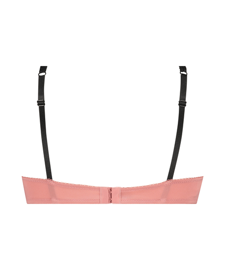 Formpressad bygel-bh Secret Lace, Rosa