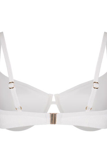 Hunkemöller Icke-Vadderad Bygel Bikini Top Crinkle dam – bild 2