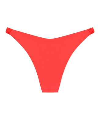 Högt skuren bikiniunderdel Cairo, röd