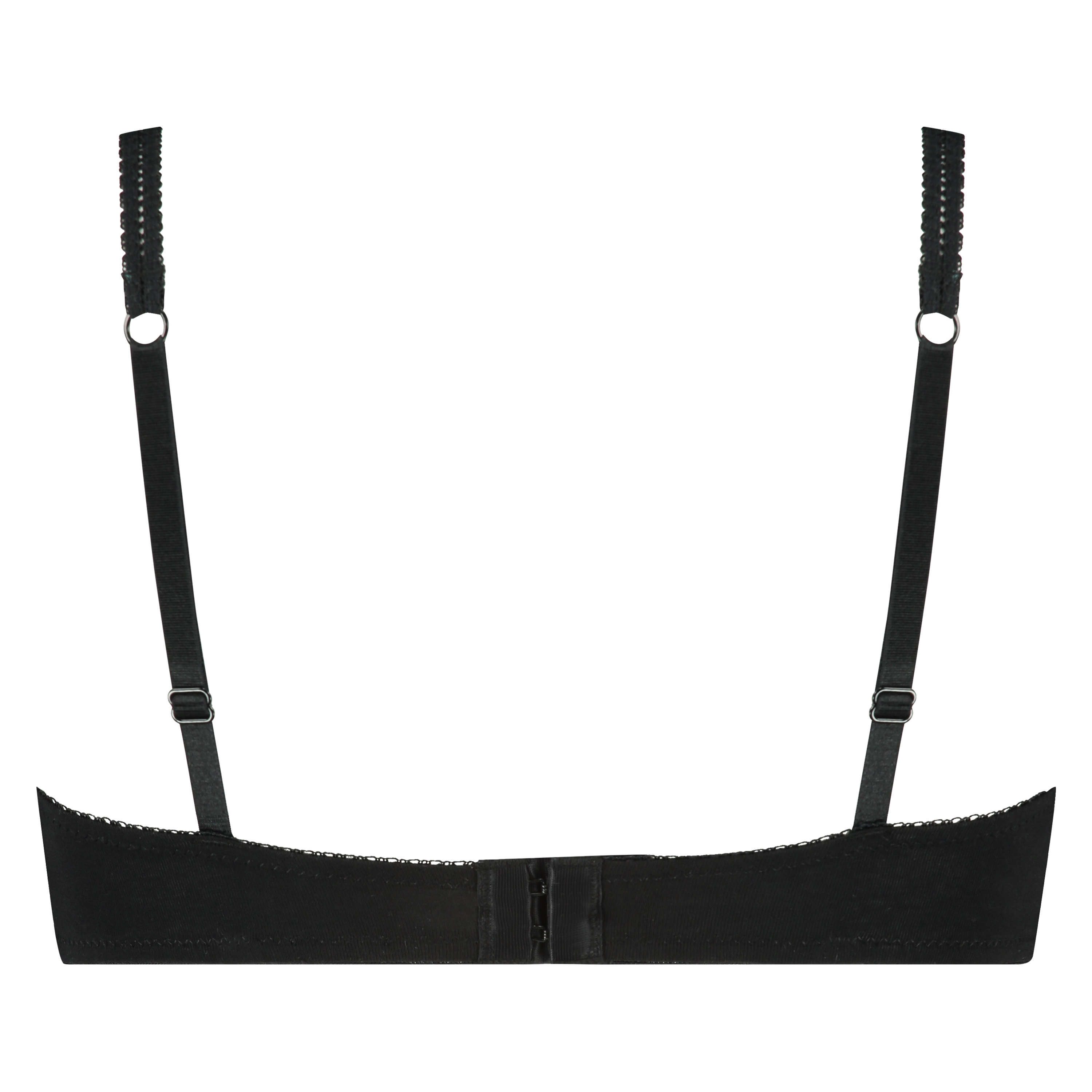 Secret Lace formpressad bygel-bh bomull, Svart, main