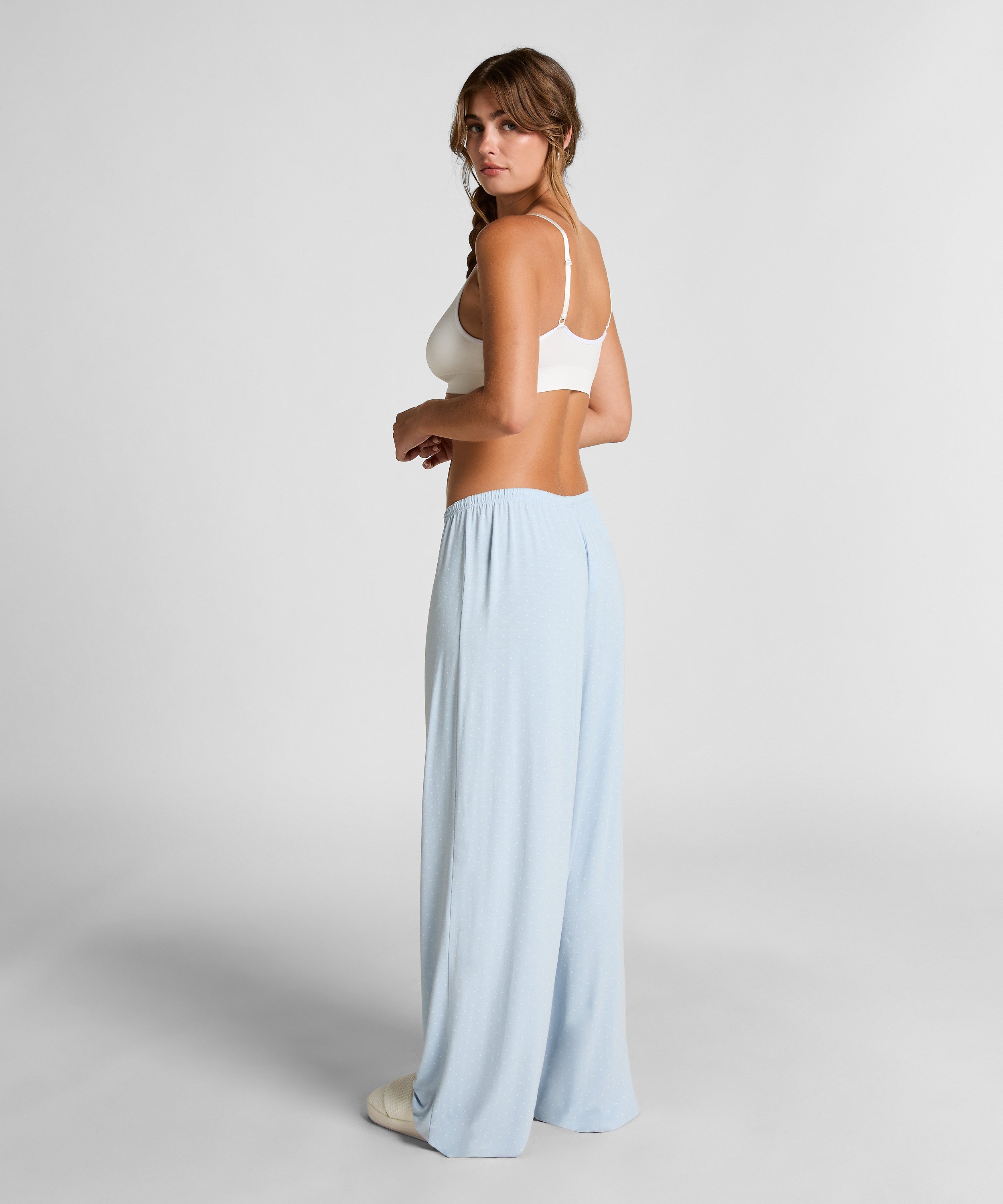 Jersey-byxor, Blå, main