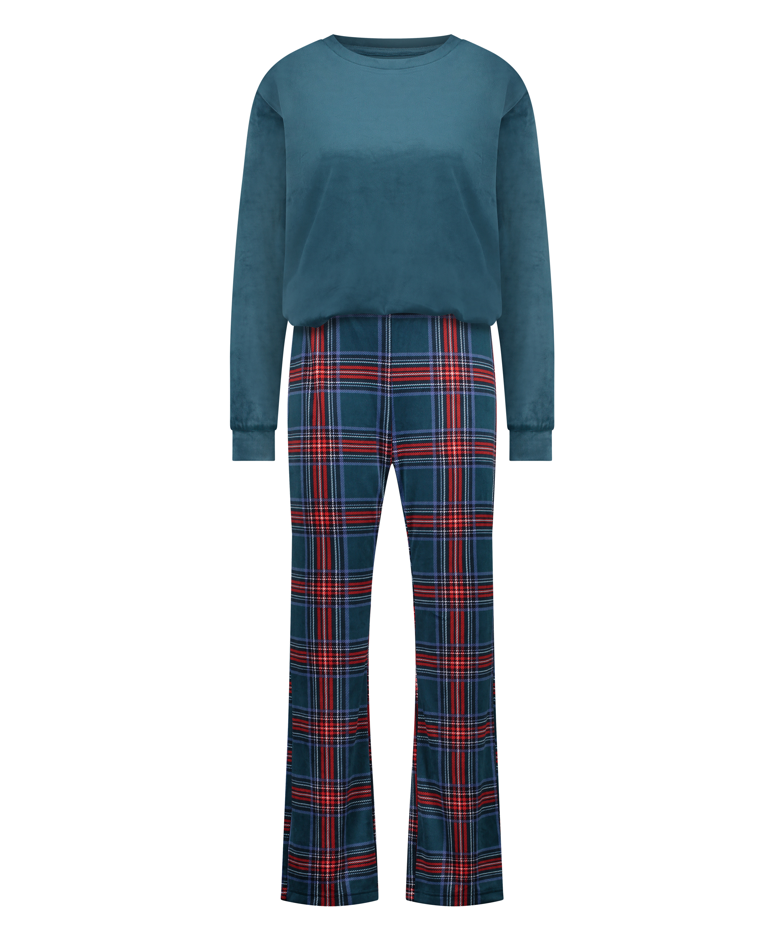 Pyjamaset med väska, blå, main