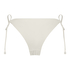 Cheeky Tanga Bikiniunderdel Maui Crochet, Vit