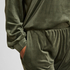 Pyjamasbyxor i velour, Grön