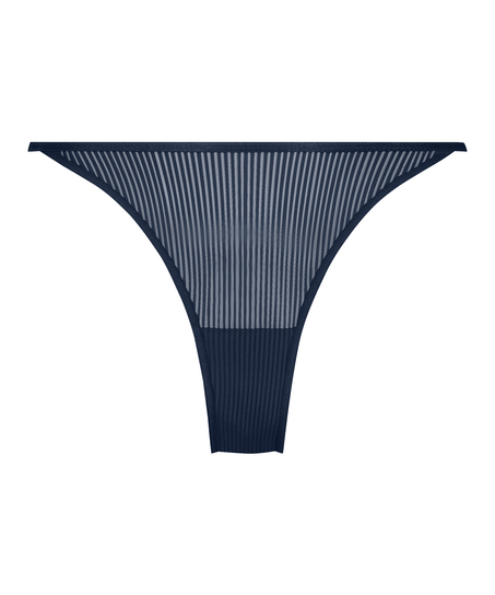 Högt skuren brazilian-trosa Kaiden, Blå