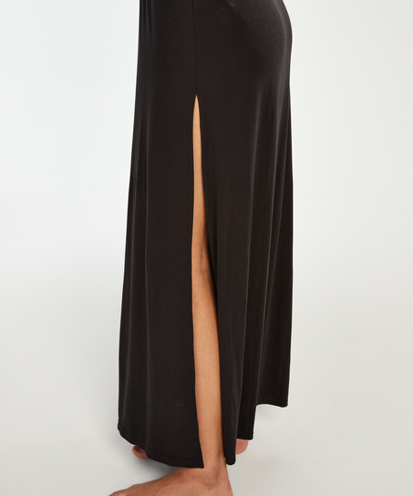 Strandklänning i jersey, Svart