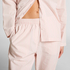 Pyjamasbyxa i bomull Poplin, Rosa