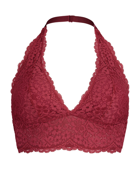 Bralette Rose, Röd