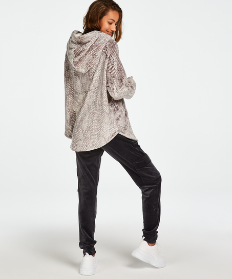 Topp i flanell och fleece, Gr&aring;