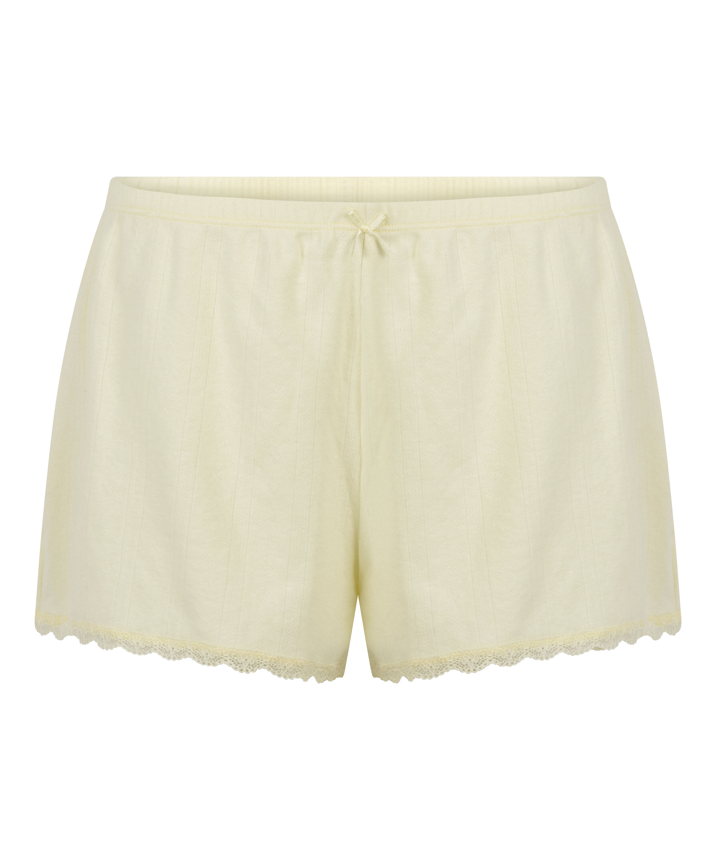 Pointelle-shorts, Gul
