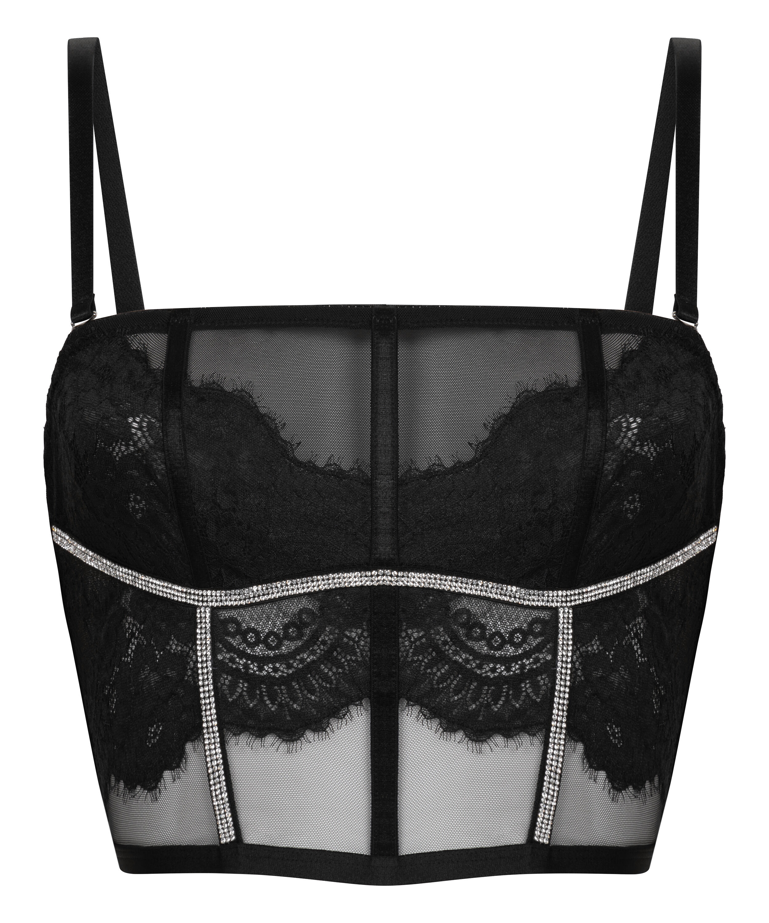 Odette bustier, Svart