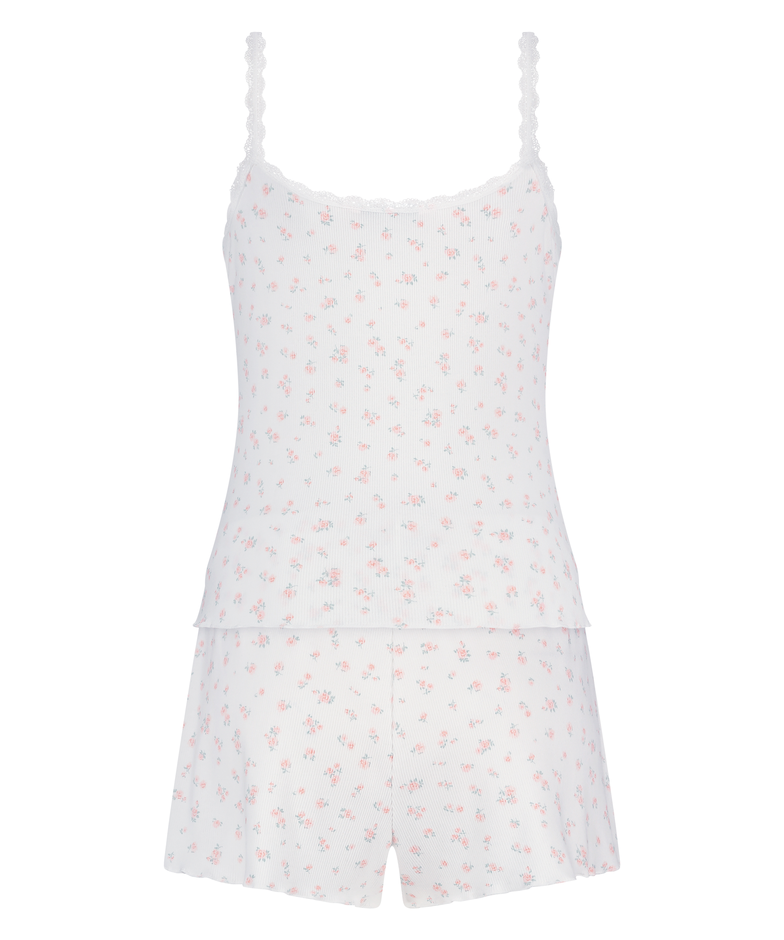 Ribbat pyjamasset, Rosa, main