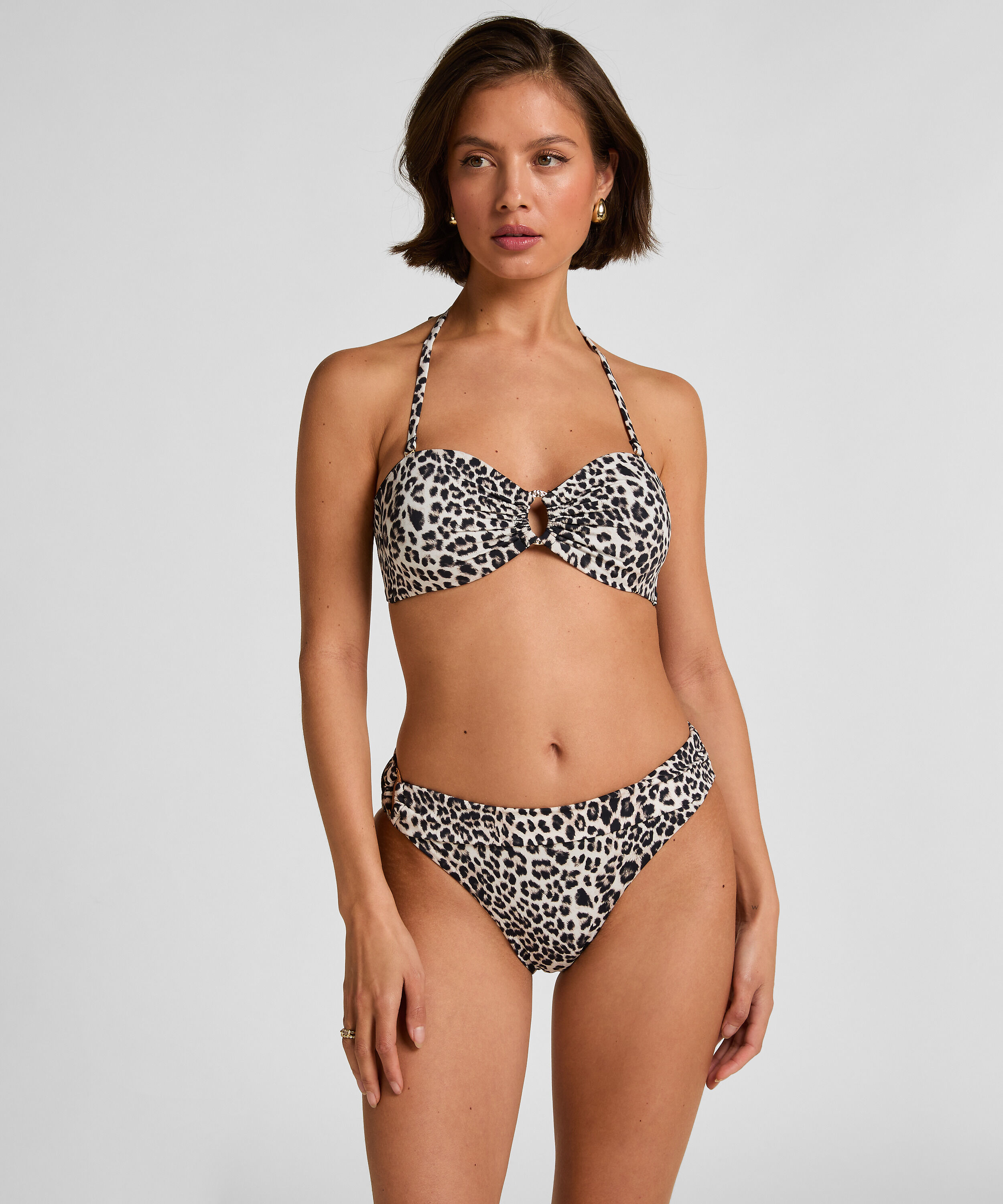 Bikinibottom Leopard, Svart