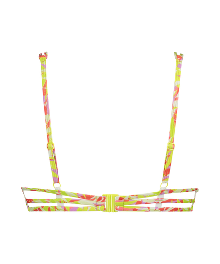 Formpressad pushup-bikiniöverdel Marrakesh, Grön