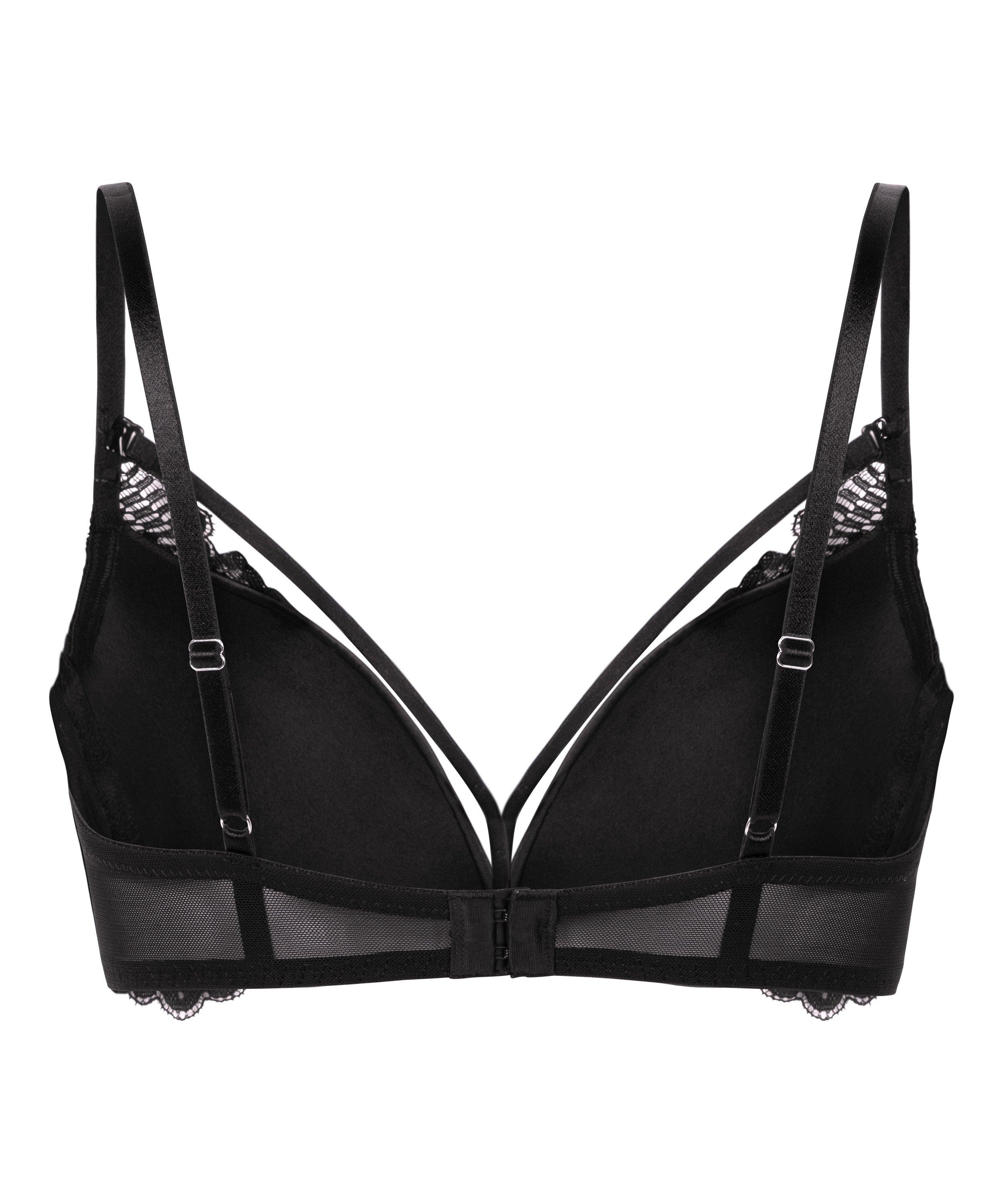 Formpressad maximizer bygel-bh Whitney, Svart, main