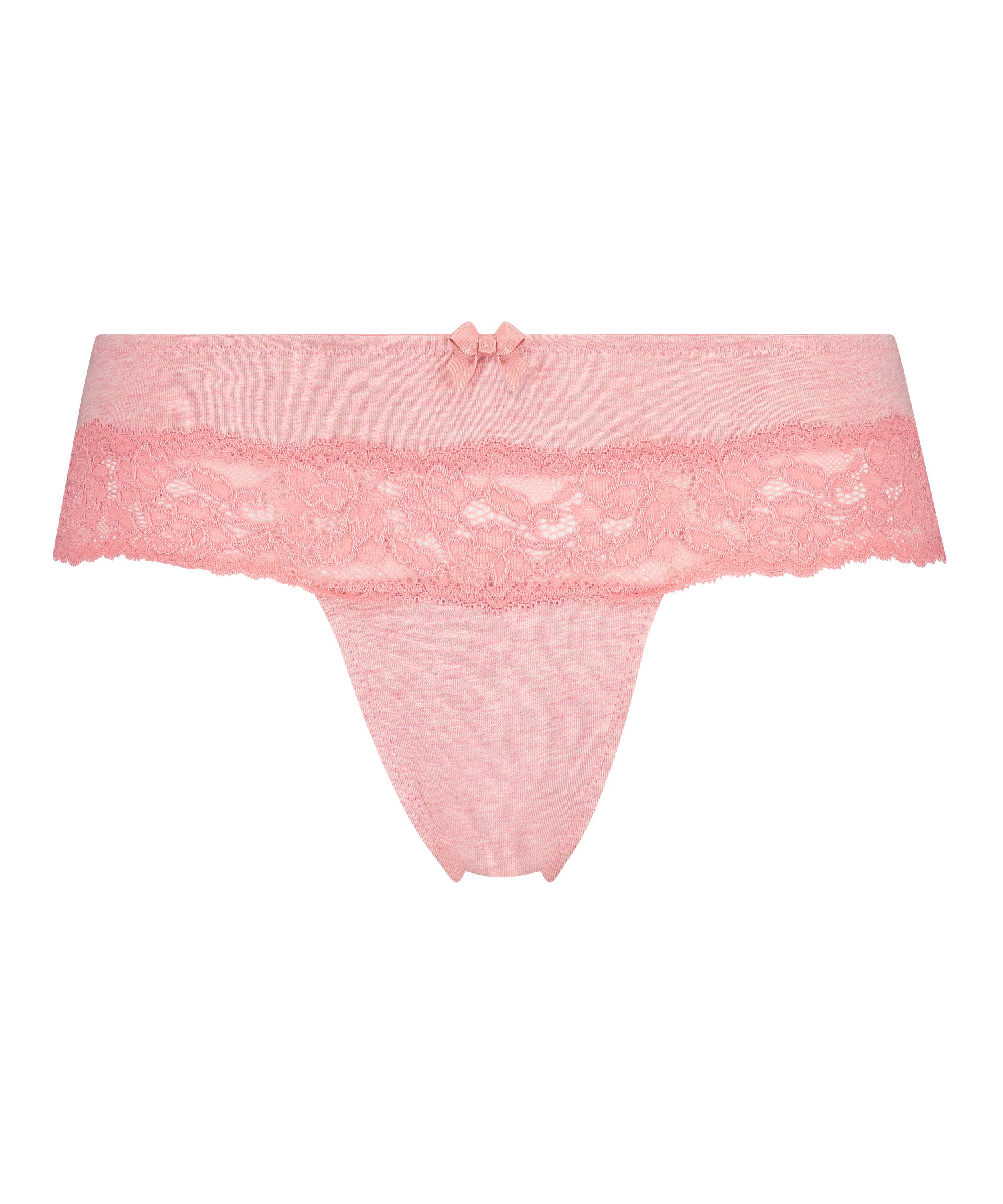 Boxer-string i bomull, Rosa, main
