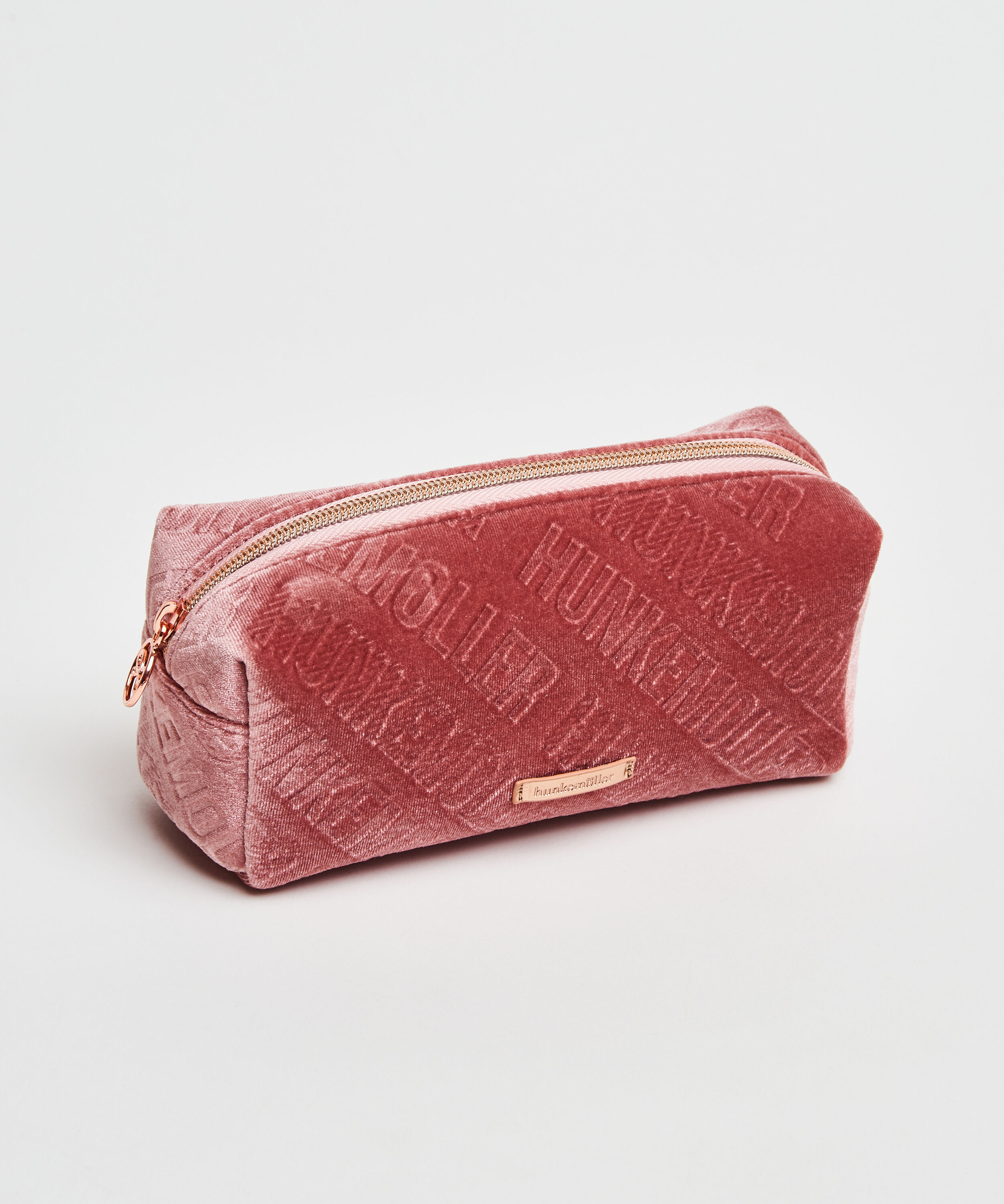 Sminkväska Velour, Rosa