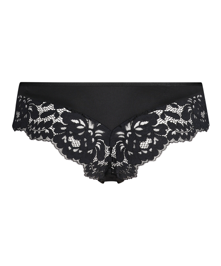 Elly Brazilian-shorts, Svart