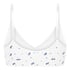 Bralette Dianne, Vit