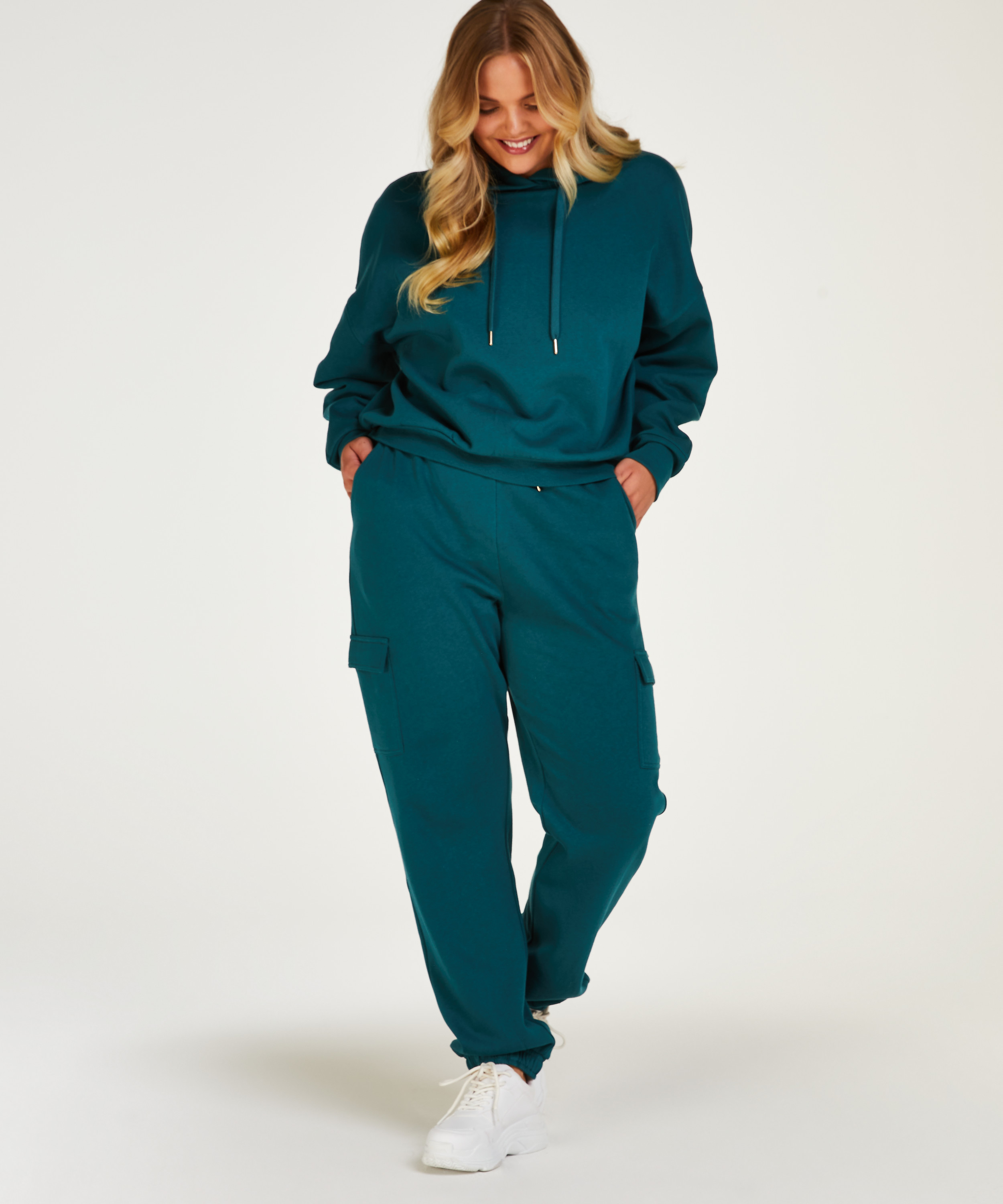 Huvtr&ouml;ja med l&aring;ng &auml;rm, Bl&aring;, main