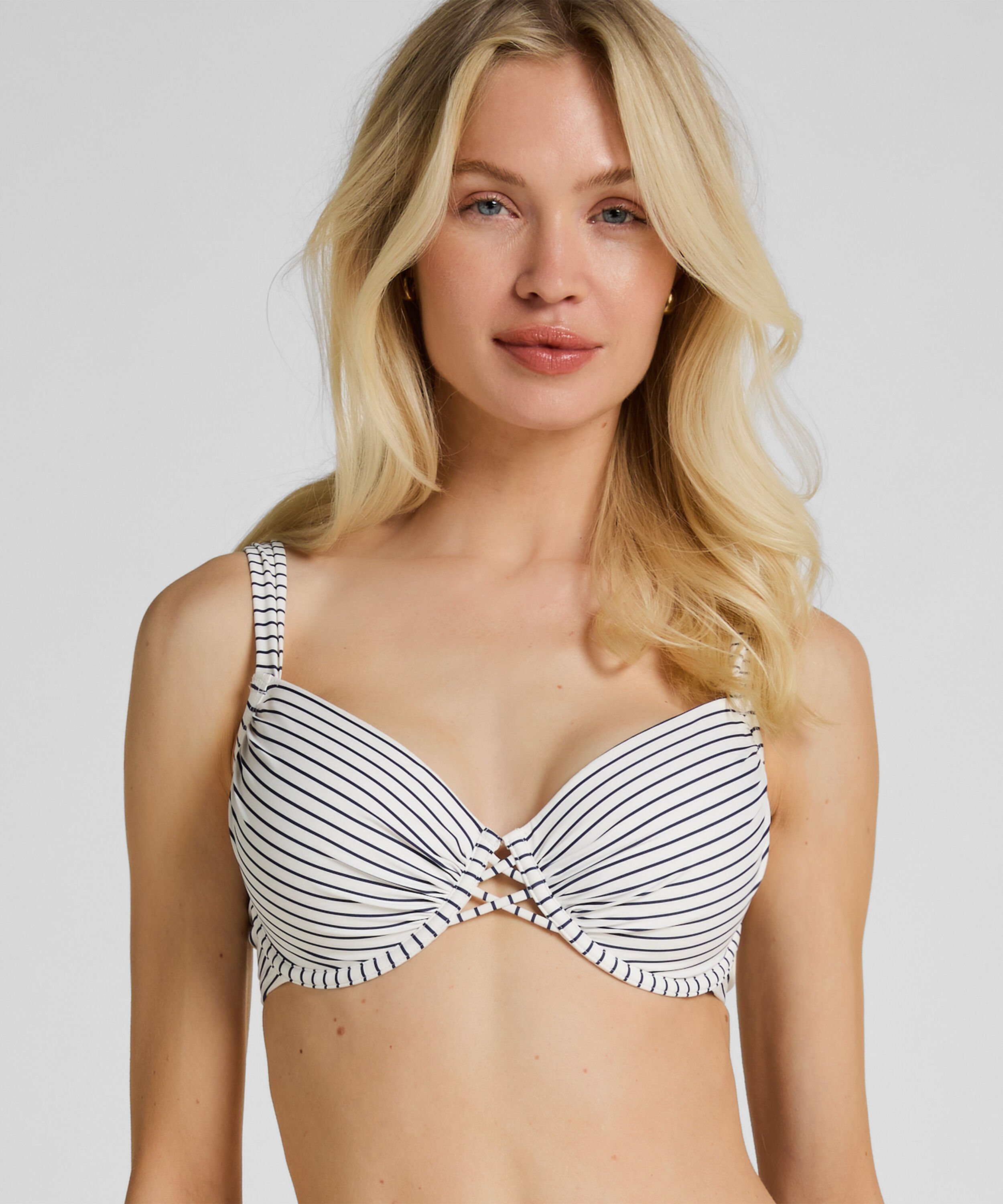 Vadderad Bygel Bikini-Topp Stripes