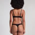 Formpressad axelbandslös bygel-bh Angie, Svart