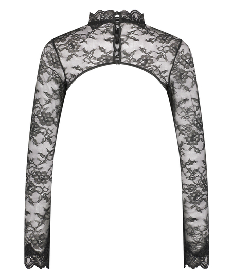 Bolero topp Sienna, Svart