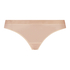 Mesh thong, Beige