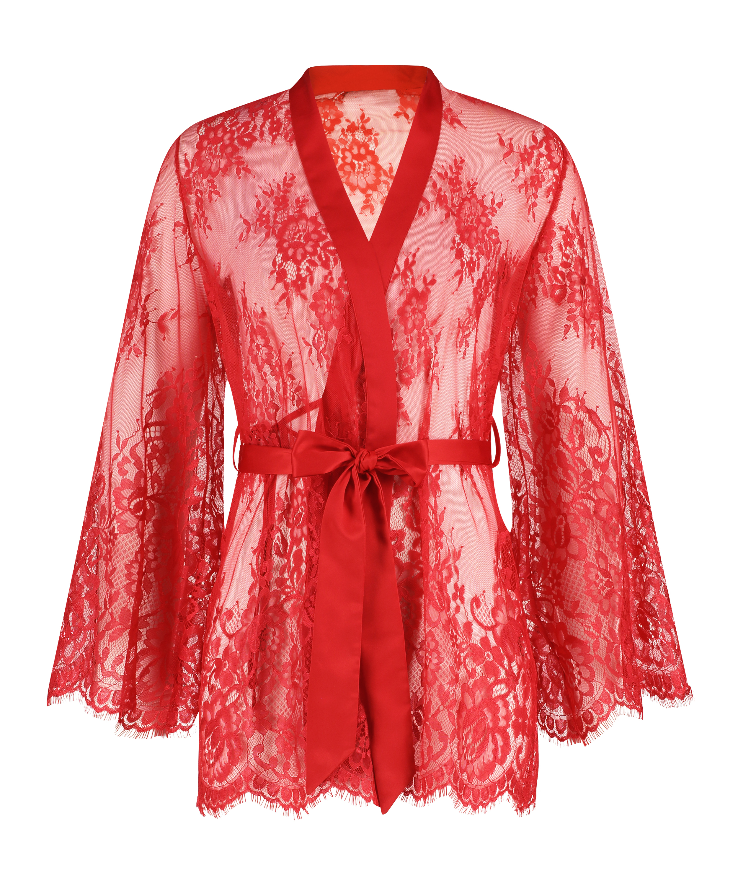 Kimono Lace Isabelle, Röd, main