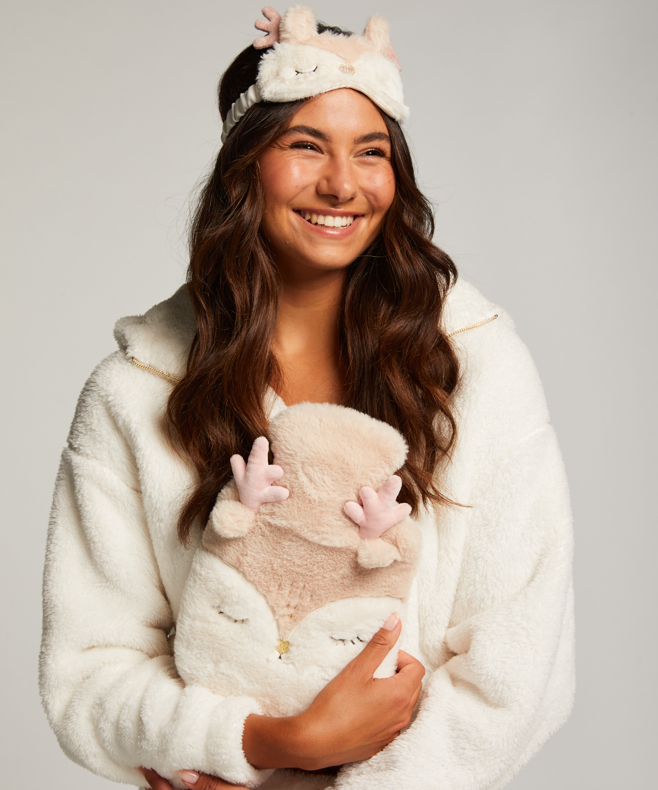 Varmvattenflaska, Beige, main