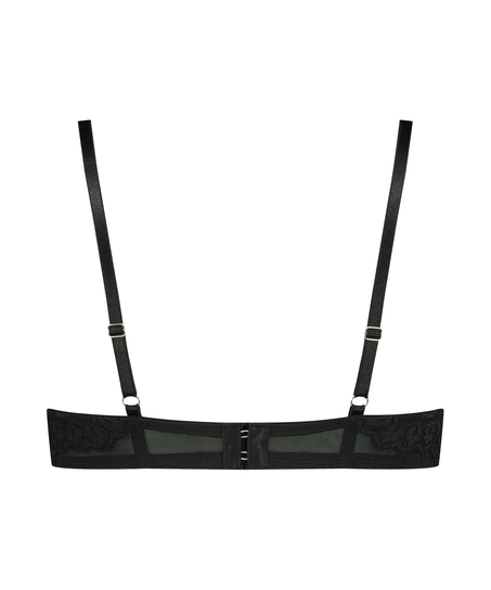 Claire icke-formpressad bygel-bh, Svart