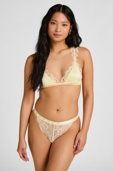 Hunkemöller Stringtrosa Kiss Gul