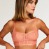 Sexig lonline-bralette i n&auml;t, Orange