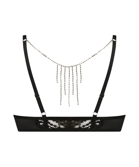 Formpressad bygel-bh Samantha, Svart