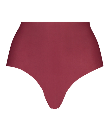 Brazilian-trosa Invisible High Waist, röd