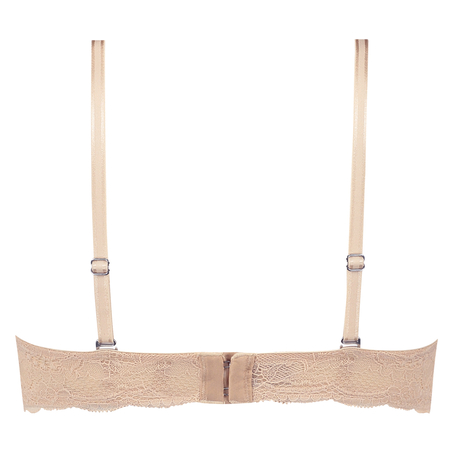 Formpressad axelbandsl&ouml;s bygel-bh Angie, Beige