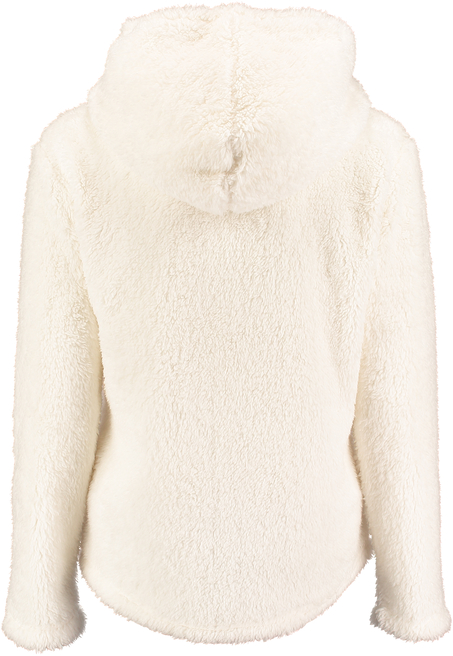 Jacket Ressy cardigown fleece, Vit