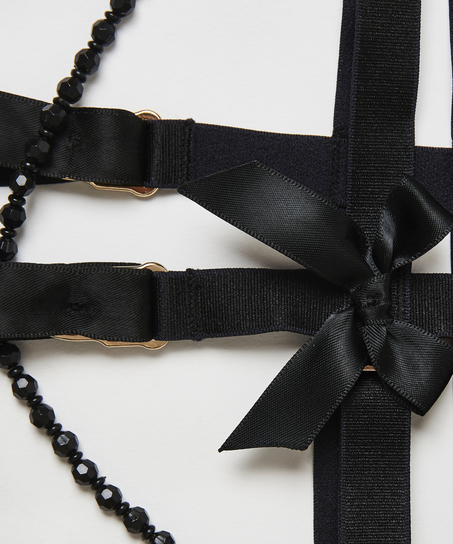 Strumpebandshandklovar fr&aring;n v&aring;r Private Collection, Svart