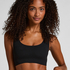 Bralette Scoop Dianne, Svart