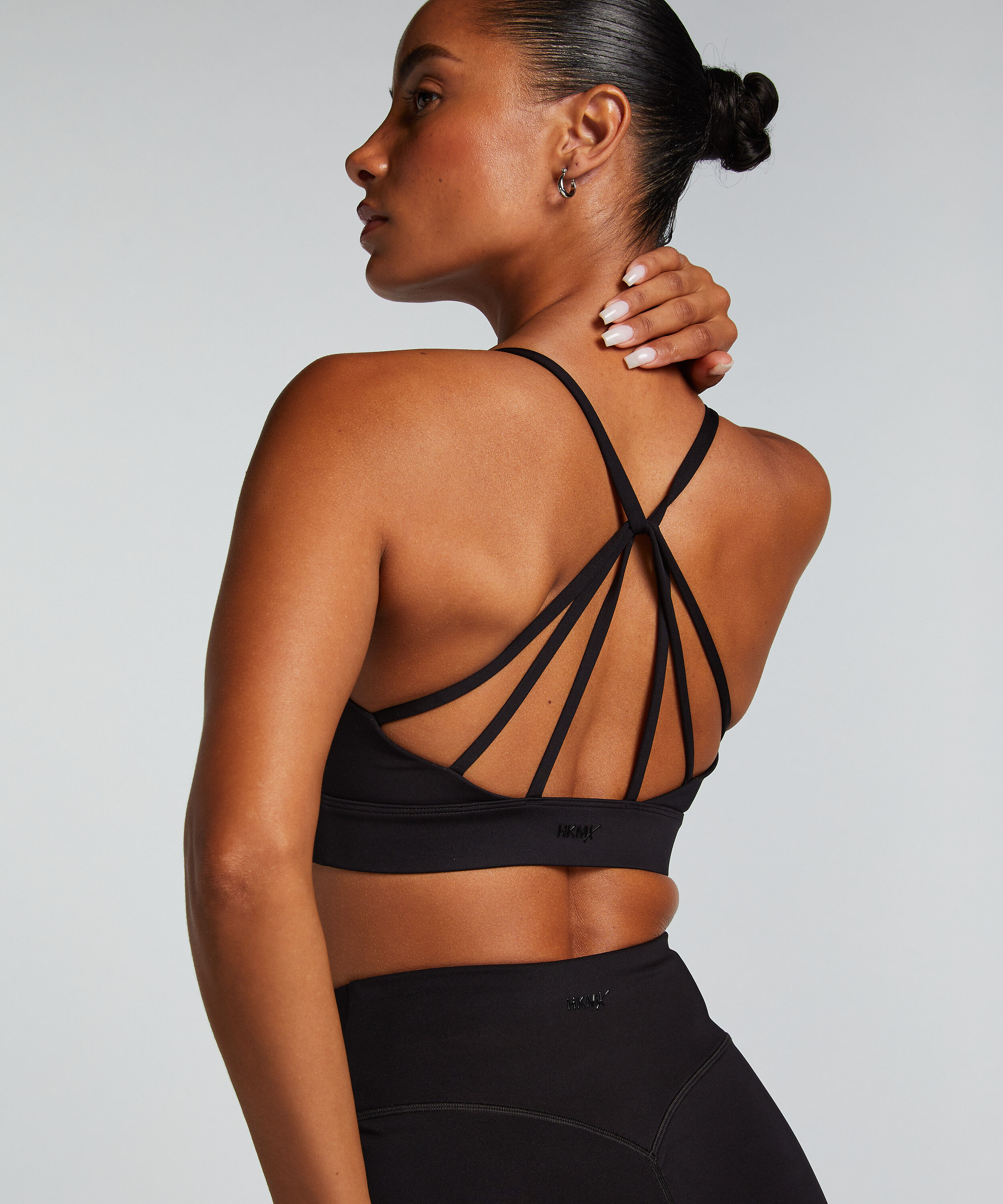 HKMX Sport-bh Niv&aring; 1, Svart