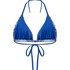 Cali triangelformad bikiniöverdel, blå