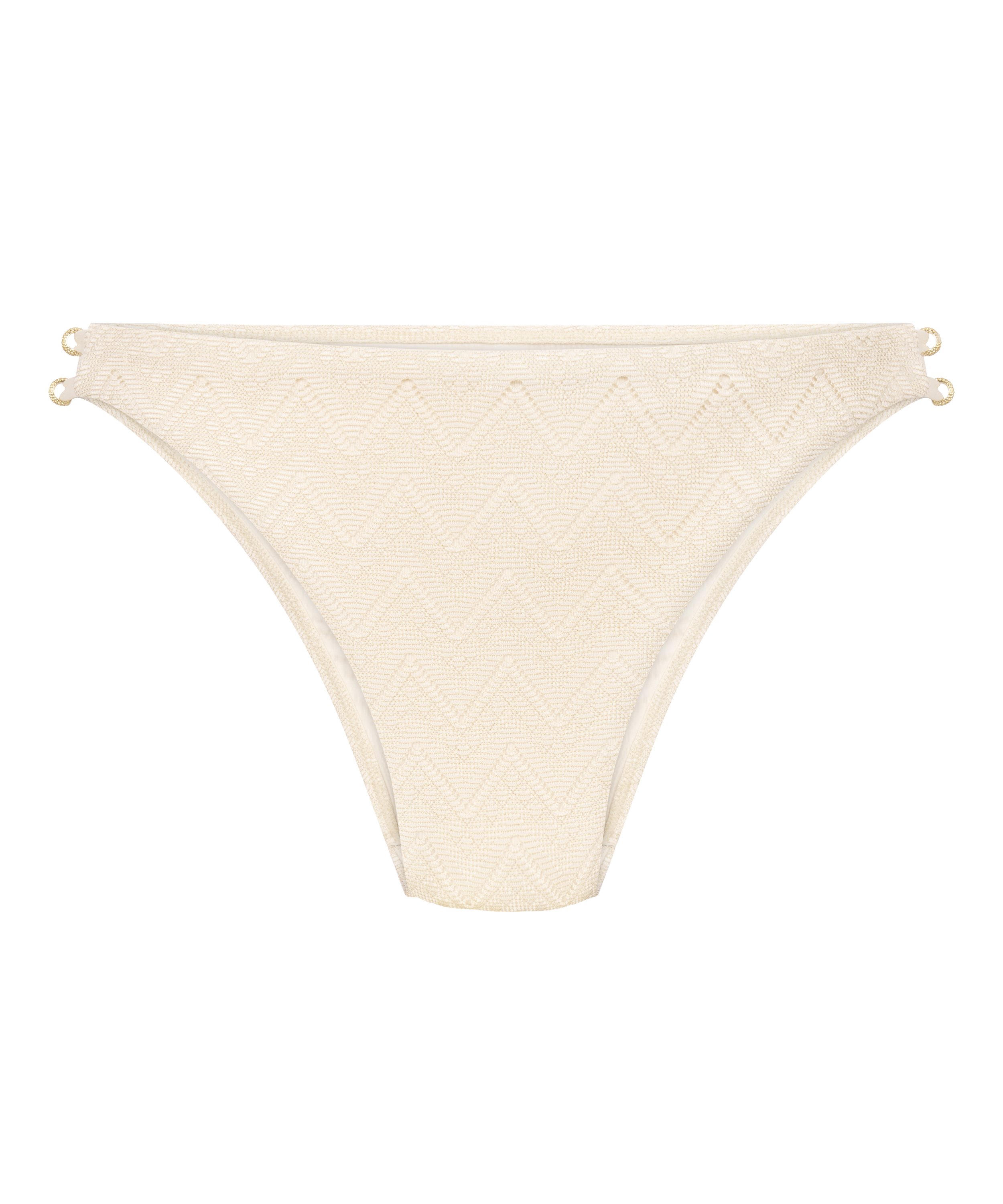 Bikiniunderdel Crochet, Vit, main