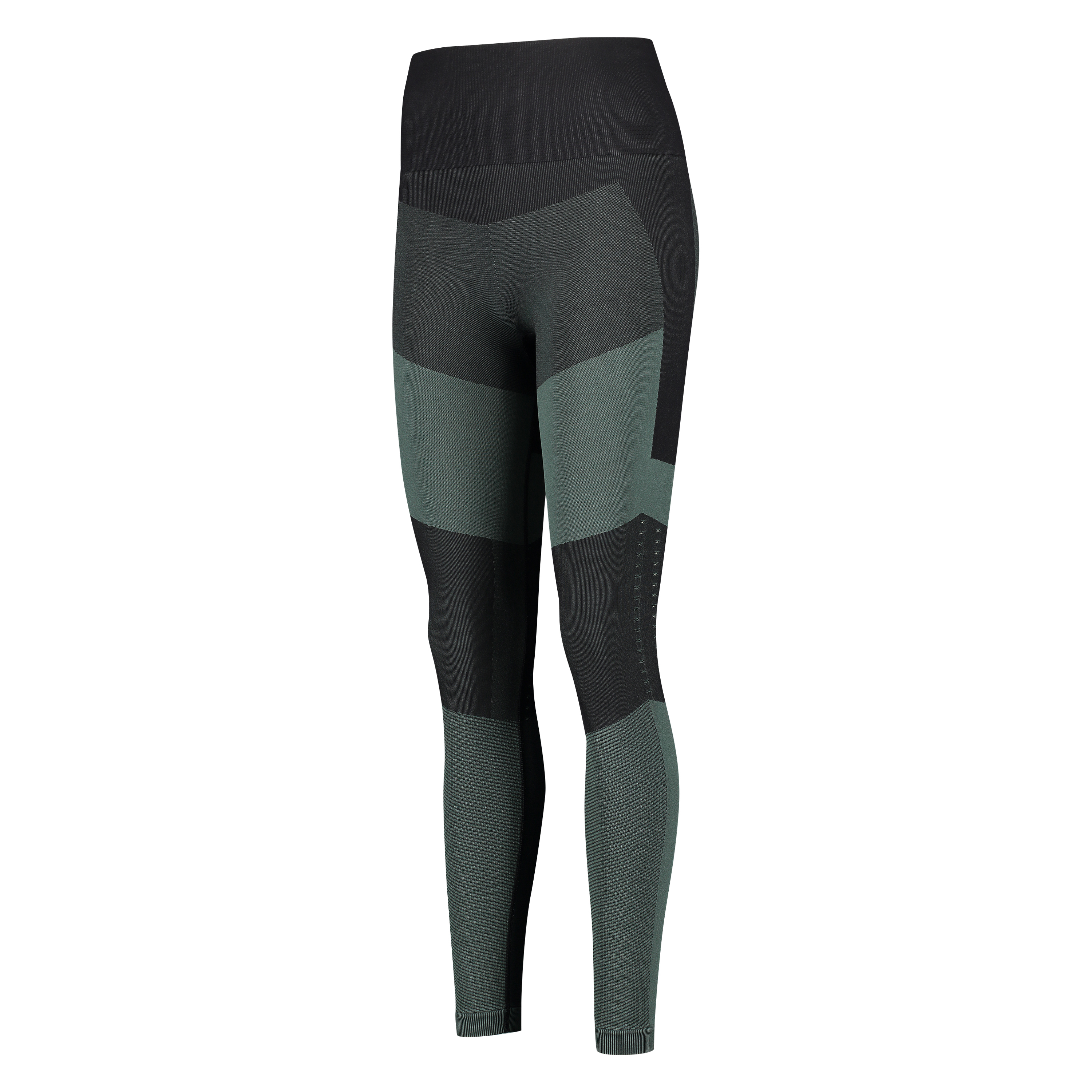HKMX The Motion sportleggings med hög midja, grön, main