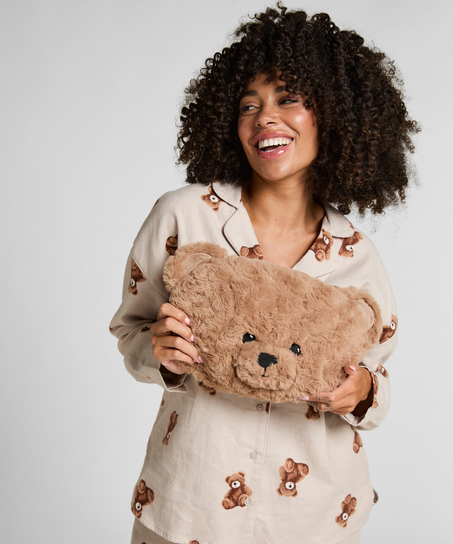 Varmvattenflaska, Beige