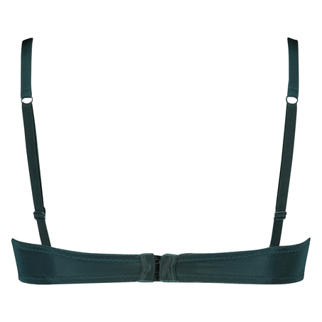 Formpressad push-up bygel-bh Pia, Grön