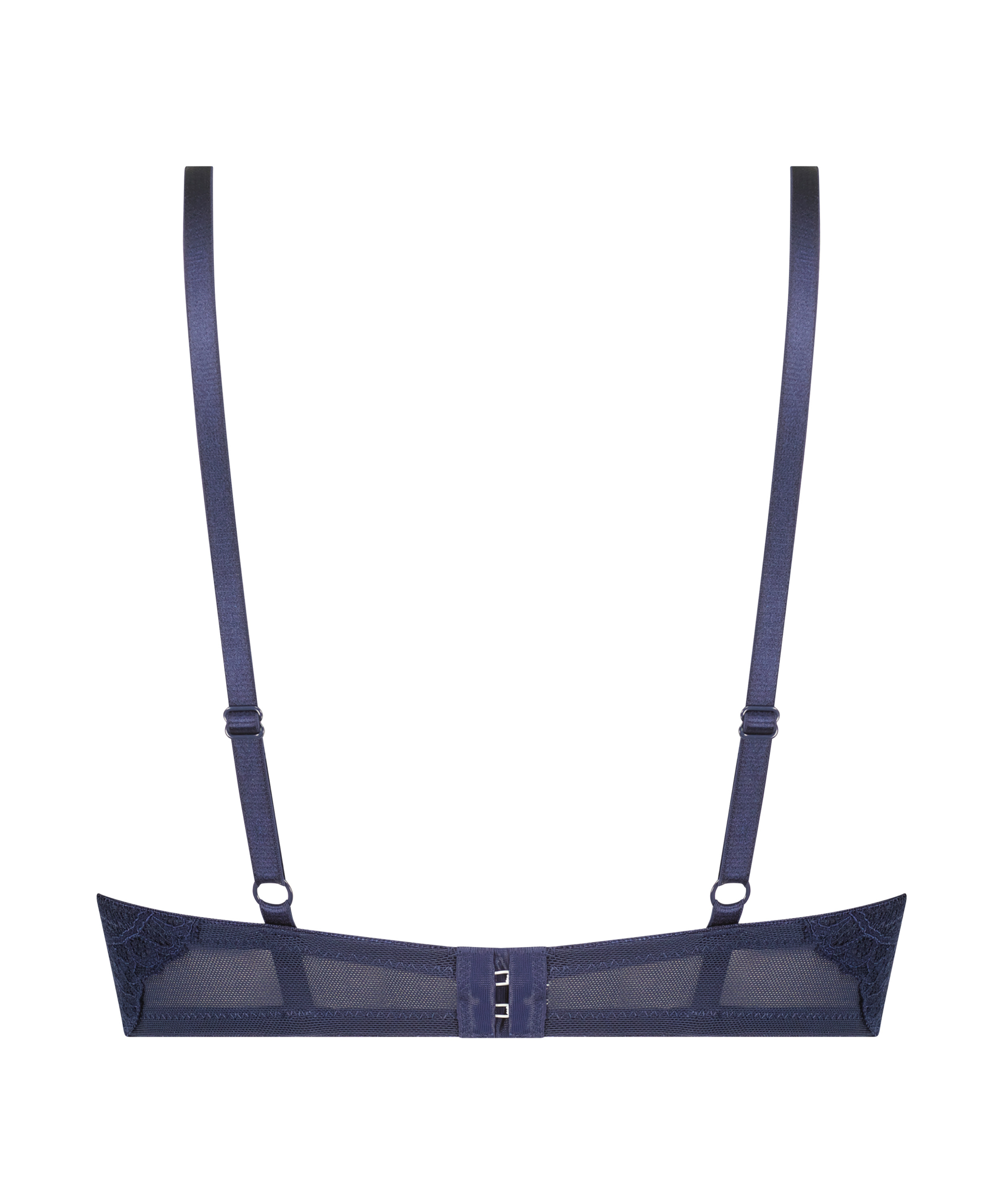 Formpressad longline-bh med bygel och push-up Tracey, Bl&aring;, main