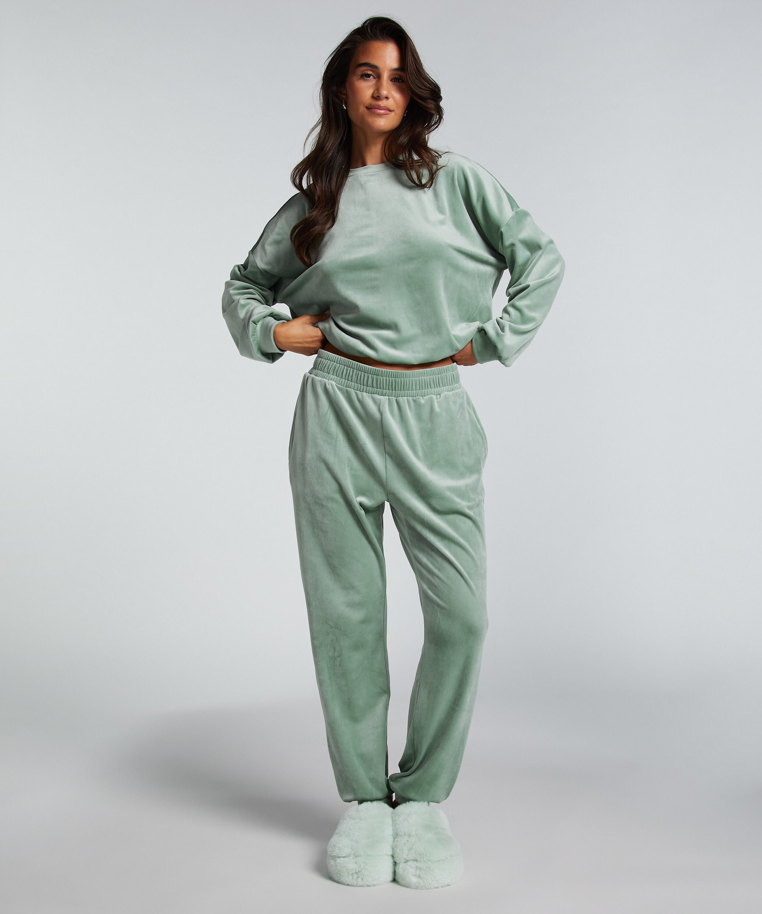 Joggingbyxor Velour