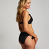 Luxe formpressad bikiniöverdel med bygel Storlek E +, Svart